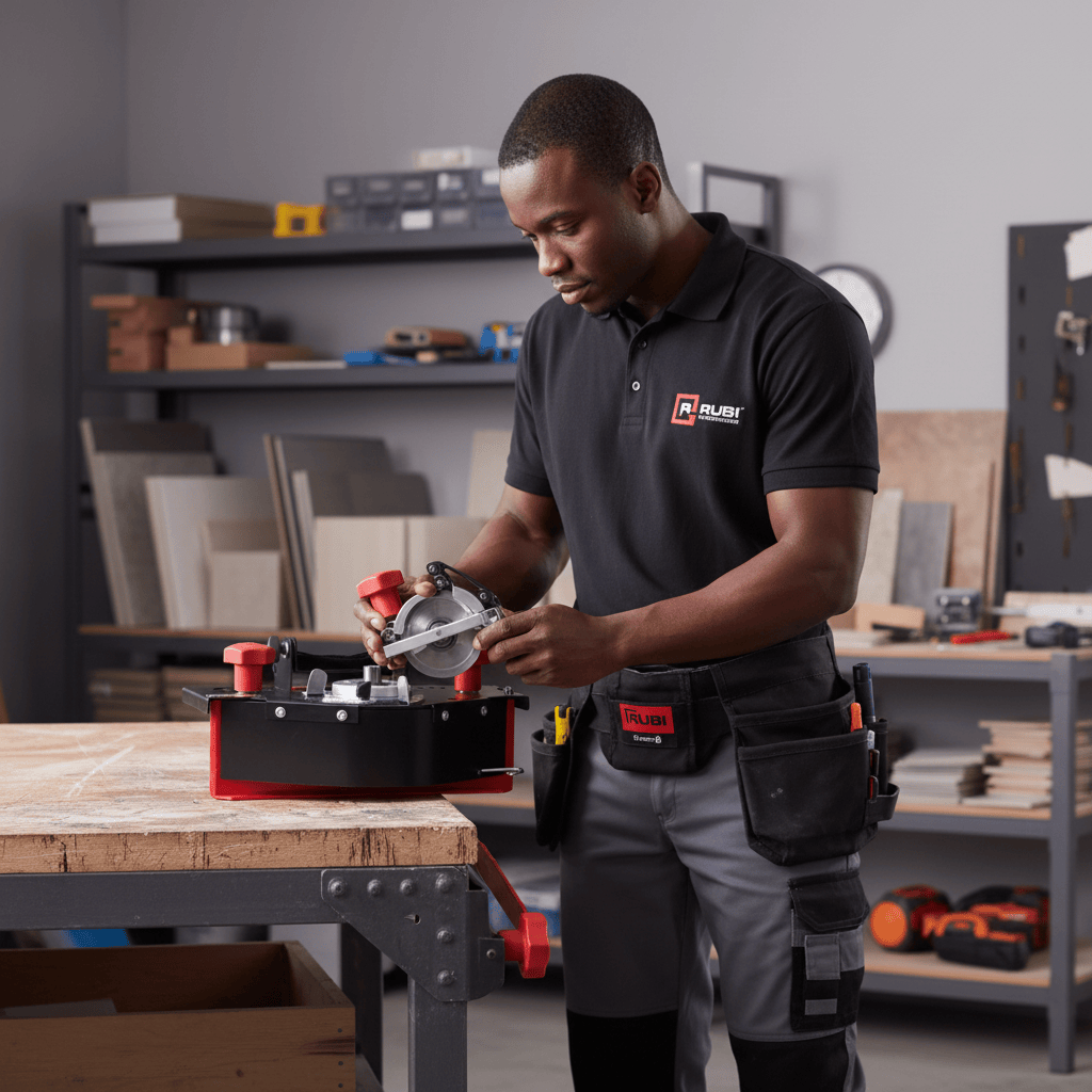 Rubi Bench & Stationary Tool Rubi 20mm Pro-Edger Portable Bevelling and Mitring System - RUBI-16956