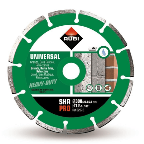 Rubi Grinding & Cutting Wheels Rubi 250mm Segmented General-Purpose Diamond Cutting Disc - RUBI-32974