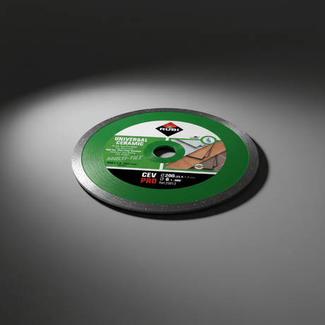 Rubi Grinding & Cutting Wheels Rubi CEV-250 Pro Continuous Rim Ceramic Tile Diamond Cutting Disc 250mm - RUBI-25934