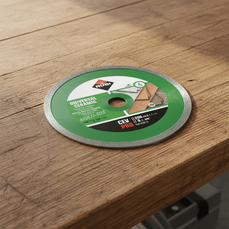 Rubi Grinding & Cutting Wheels Rubi CEV-250 Pro Continuous Rim Ceramic Tile Diamond Cutting Disc 250mm - RUBI-25934