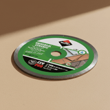Rubi Grinding & Cutting Wheels Rubi Continuous Rim Ceramic Tile Diamond Cutting Disc 180mm - 250mm | CEV PRO Series