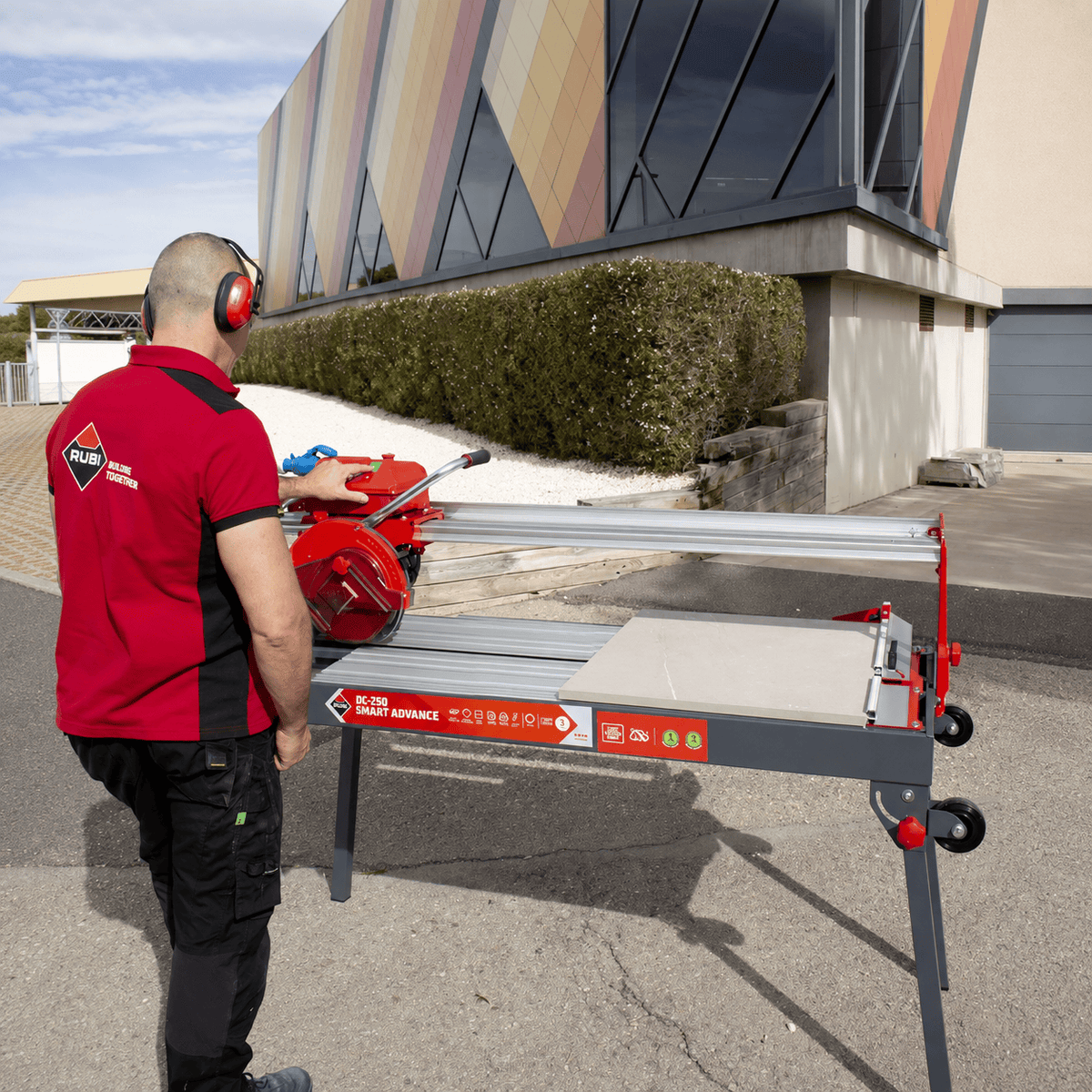 Rubi Marble & Tile Cutter Rubi DC-250 Smart Advance 1200 Professional Electric Tile Cutter 1.5HP - RUBI-53913