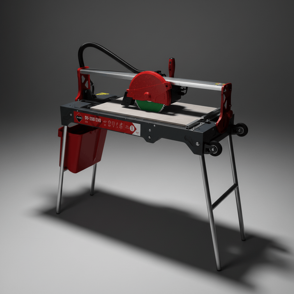 Rubi Marble & Tile Cutter Rubi DU-200 EVO 650 Electric Tile Cutter with Folding Leg System 1100W - RUBI-55903
