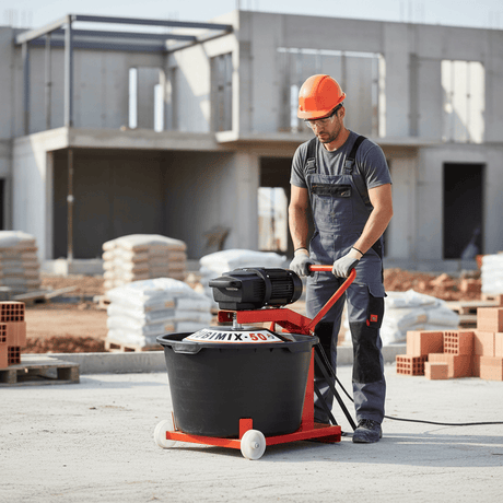 Rubi Mixer Rubi Rubimix-50 N Heavy-Duty Industrial Electric Mortar Mixer 880W - RUBI-61950