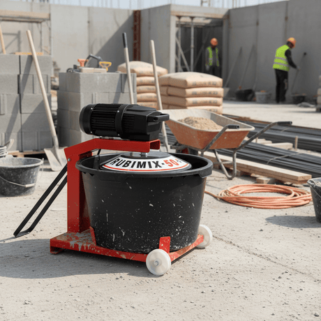 Rubi Mixer Rubi Rubimix-50 N Heavy-Duty Industrial Electric Mortar Mixer 880W - RUBI-61950