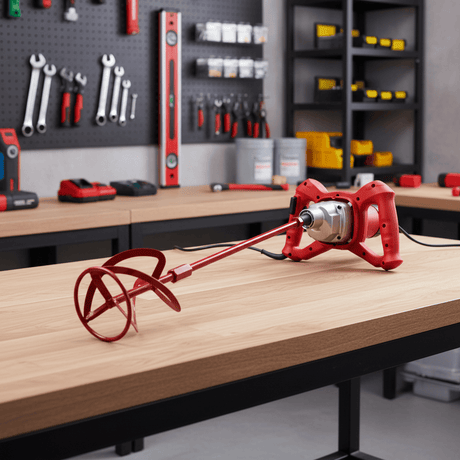 Rubi Mixer Rubi Rubimix-7 Electric Paint & Mortar Mixer with UK Configuration 1200W - RUBI-26902