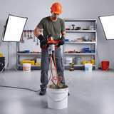 Rubi Mixer Rubi Rubimix-9 Duplex Electric Paint & Mortar Mixer 1350W - RUBI-25943