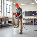 Rubi Mixer Rubi Rubimix-9 Supertorque Electric Paint & Mortar Mixer with Carrying Case 1800W - RUBI-26974