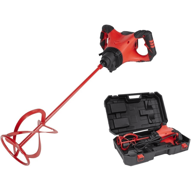 Rubi Mixer Rubi Rubimix-9 Supertorque Electric Paint & Mortar Mixer with Carrying Case 1800W - RUBI-26974