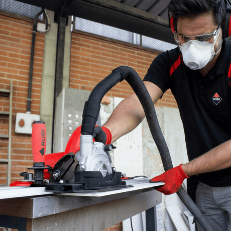Rubi Circular Saw Rubi TC-125 125mm Professional Circular Tile Saw with Suction Pad 1250W - RUBI-50953