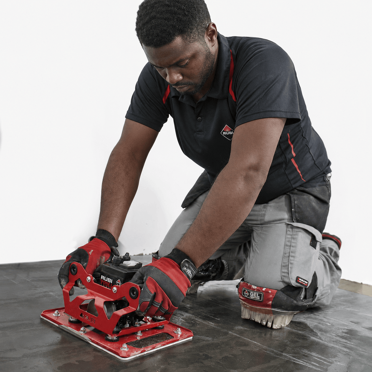 Rubi Marble & Tile Cutter Rubi Triller 4.8KG Electric Tile Tamping & Vibration System 230V - RUBI-18948