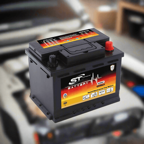 S&T Power Automotive Batteries S&T 11 Plate Power Car Battery 12V 55AH DIN - DIN55MF