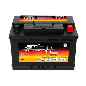 S&T Power Automotive Batteries S&T 13 Plate Power Car Battery 12V 62AH DIN - DIN62MF