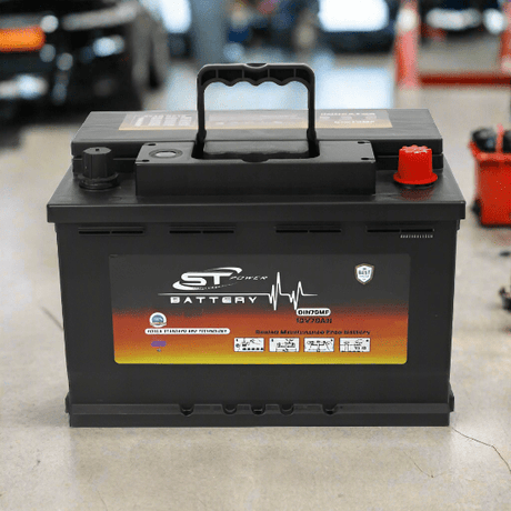 S&T Power Automotive Batteries S&T 15 Plate Power Car Battery 12V 75AH DIN - DIN75MF