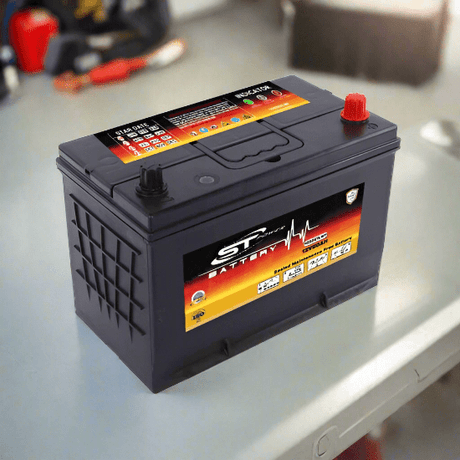 S&T Power Automotive Batteries S&T 19 Plate Power Car Battery 12V/90AH JIS - N90MF