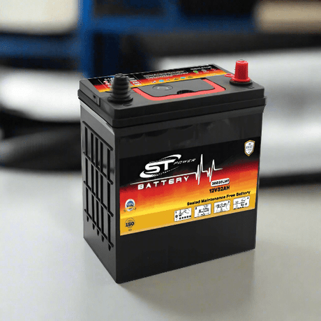 S&T Power Automotive Batteries S&T 9 Plate Power Car Battery 12V 32AH DIN - 38B20