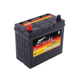 S&T Power Automotive Batteries S&T 9 Plate Power Motorcycle Battery 12V 45AH JIS - 46B24RMF