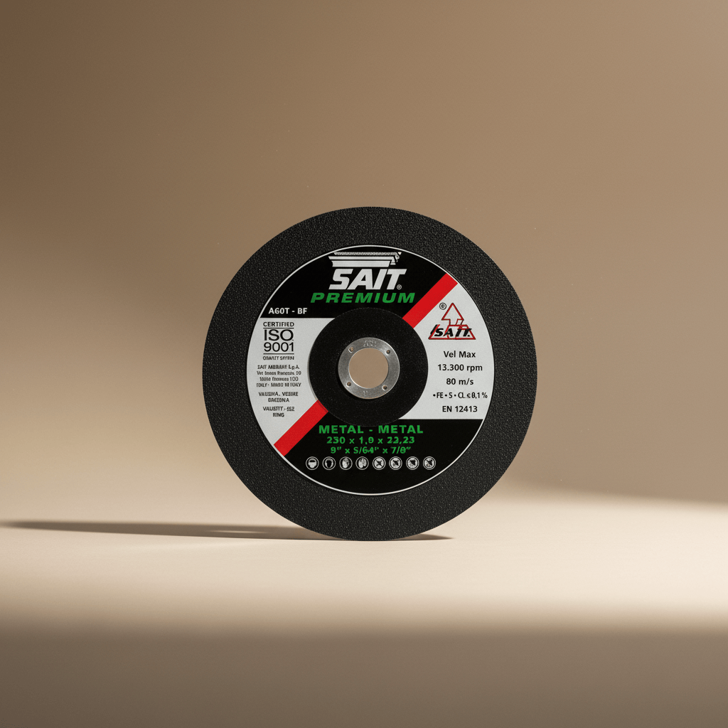 Sait Grinding & Cutting Wheels Sait 115mm A60P Inox & Metal Cutting Disc - SAITEKO-TM