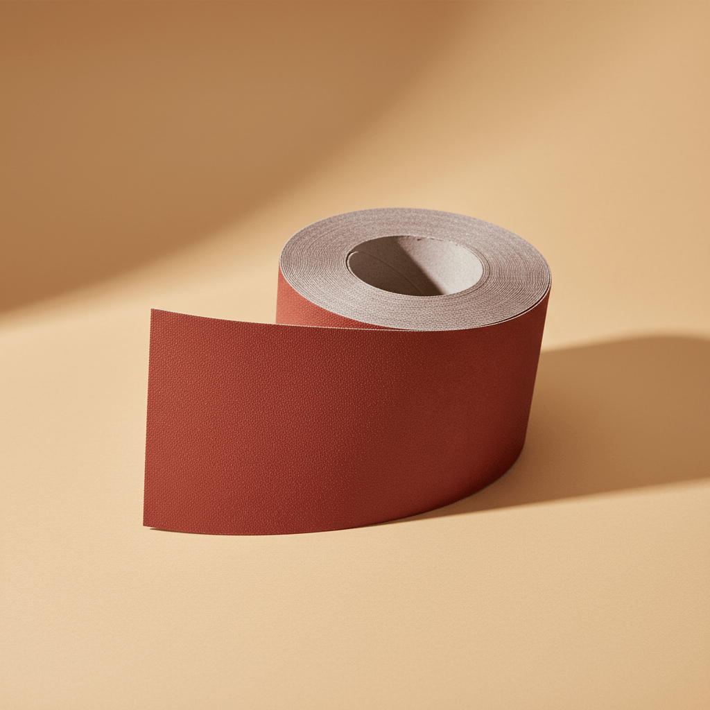 Sait Sander Sait 120mm × 50m Red Abrasive Sand Paper Roll P60 - P120 - SAITAC-RT-A-D