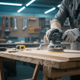 Sait Sander Sait F15 M8 Yellow Sanding Backing Pad 150mm - SAITAC-PAD-150