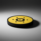 Sait Sander Sait F15 M8 Yellow Sanding Backing Pad 150mm - SAITAC-PAD-150