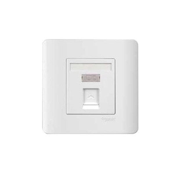 Schneider Switches & Sockets Schneider Pieno 1 Gang Data Socket