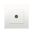 Schneider Switches & Sockets Schneider Vivace 1-Gang Coaxial TV Outlet