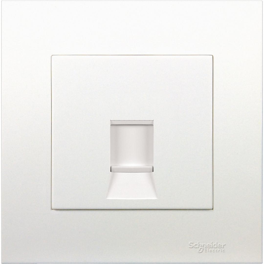 Schneider Switches & Sockets Schneider Vivace 1-Gang Data Socket Outlet