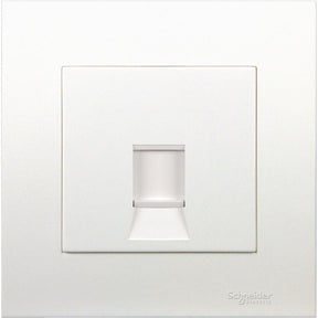 Schneider Switches & Sockets Schneider Vivace 1-Gang Data Socket Outlet