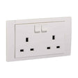 Schneider Switches & Sockets Schneider Vivace 13A Double Switched Socket