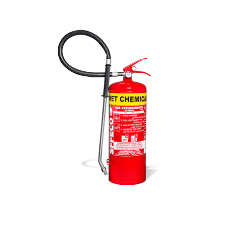 SFFECO Fire Extinguisher SFFECO 6L Wet Chemical Fire Extinguisher