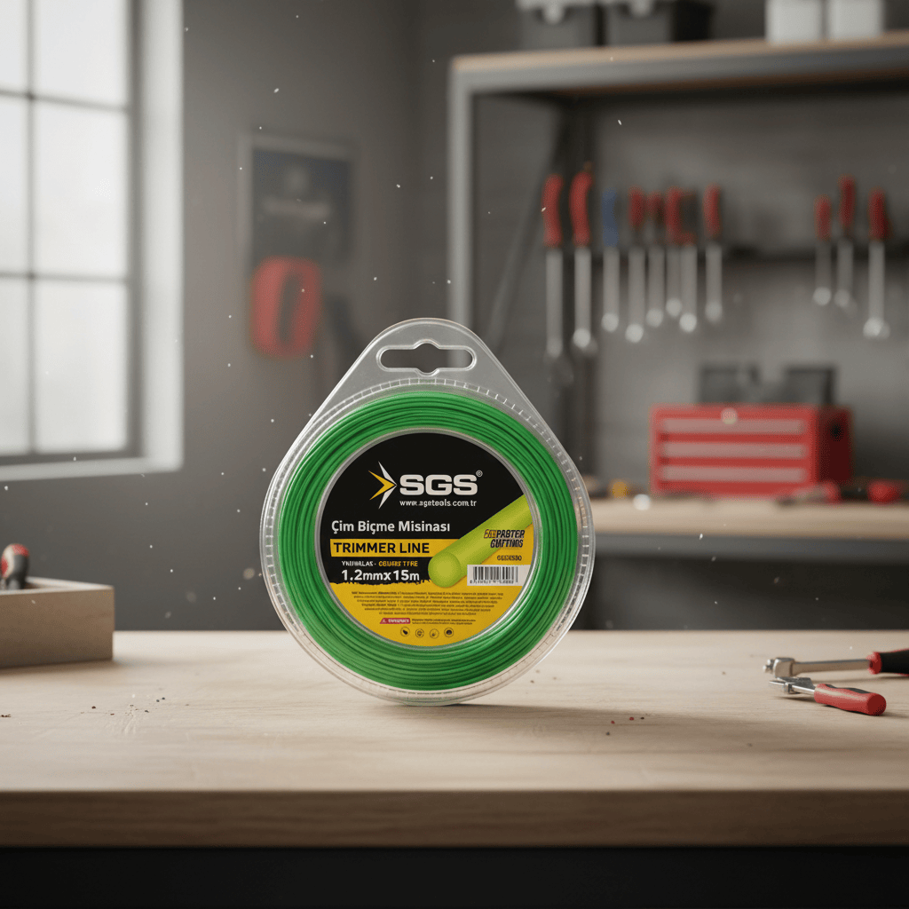 SGS Trimmer SGS 1.2mm Round Grass-Trimmer Line 15m - SGS4300