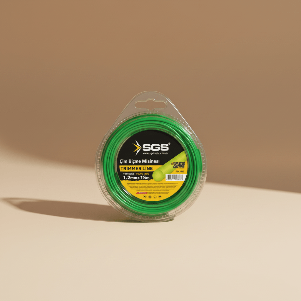 SGS Trimmer SGS 1.2mm Round Grass-Trimmer Line 15m - SGS4300