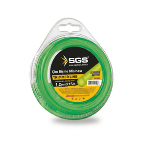 SGS Trimmer SGS 1.2mm Round Grass-Trimmer Line 15m - SGS4300