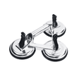 SGS Oscillating Tool Accessories SGS 155kg Professional Triple Suction Cup Lifter with Aluminium Body and 120mm Pads - SGS956