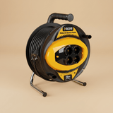 SGS Power Management & Protection SGS 20m 2-Pin Extension Cable Reel 3 × 2.5mm with 4 Sockets - SGS2133