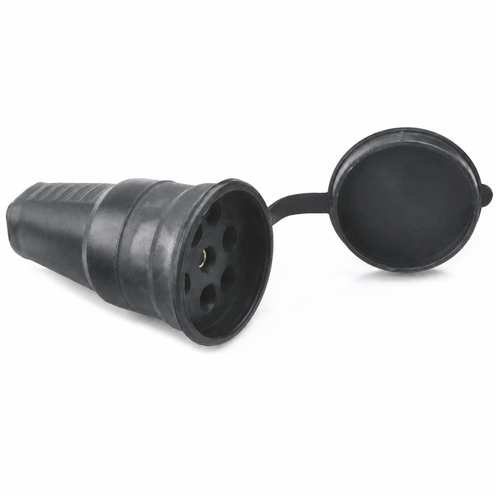 SGS Electrical Accessories SGS 25A Three-Phase Industrial Female Rubber Plug - SGS3506