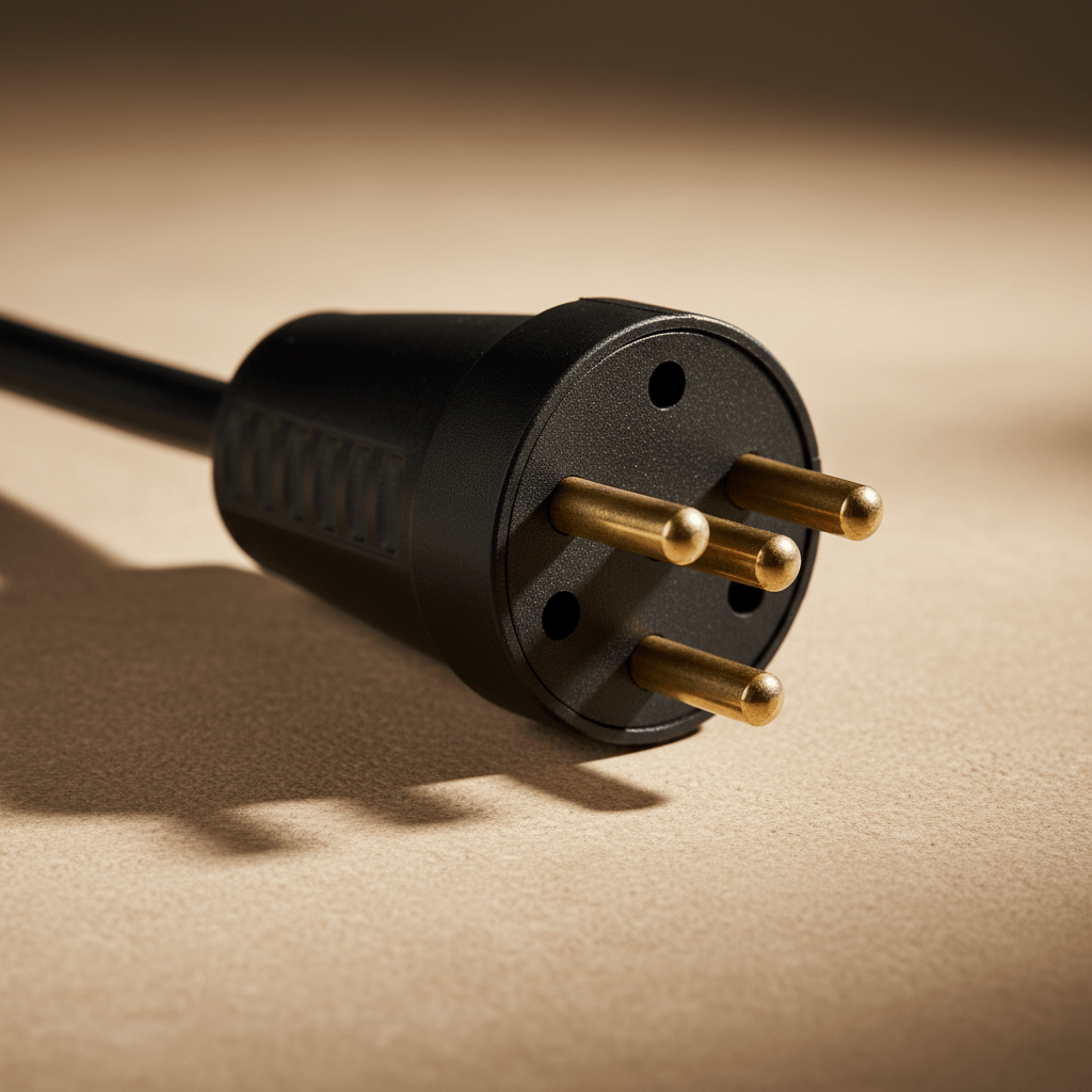 SGS Electrical Accessories SGS 25A Three-Phase Industrial Male Rubber Plug - SGS3505