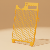 SGS Paint Tools & Equipment SGS 260 × 300mm Yellow Paint Roller Grid with Anti-Drip Mesh for Buckets and Containers - SGS379