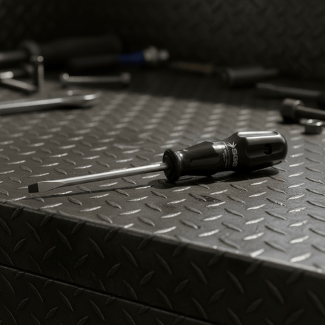 SGS Screwdrivers SGS Black Series Slotted Screwdriver with Chrome-Vanadium Steel Blade | 3mm - 8mm