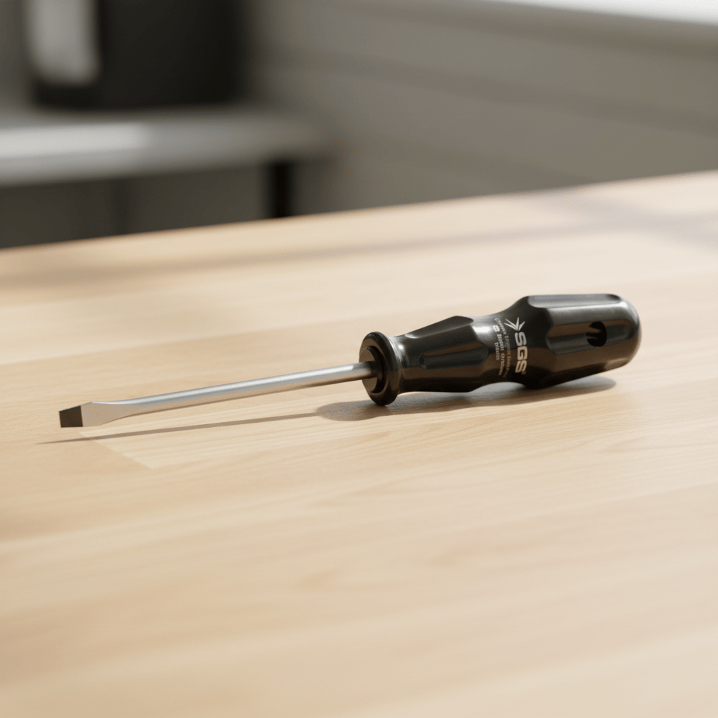 SGS Screwdrivers SGS Black Series Slotted Screwdriver with Chrome-Vanadium Steel Blade | 3mm - 8mm