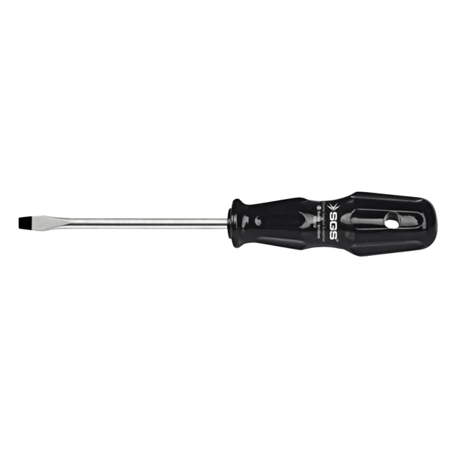 SGS Screwdrivers SGS Black Series Slotted Screwdriver with Chrome-Vanadium Steel Blade | 3mm - 8mm