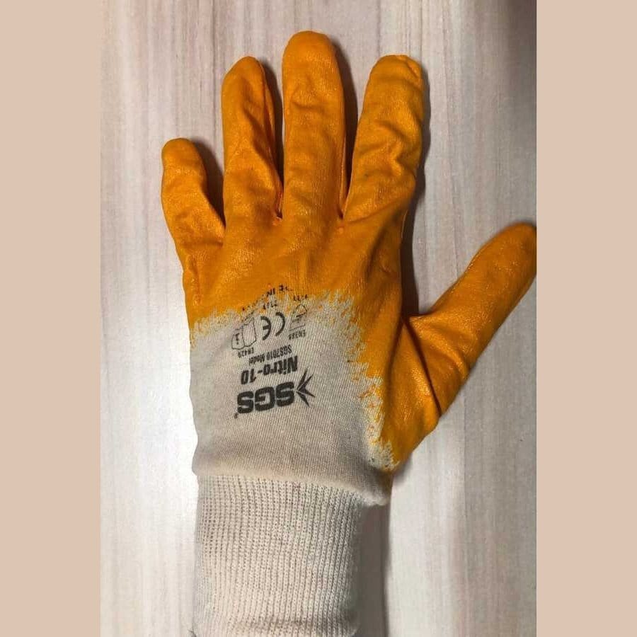 SGS Work Gloves SGS Nitrile Coated Polyester Gloves Nitro-10 - SGS7010