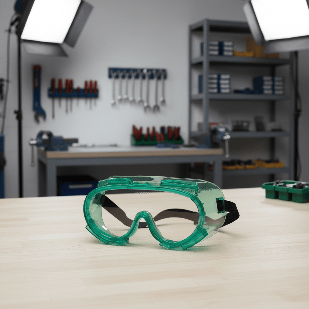 SGS Eye Protection & Safety Glasses SGS Optimum Full-Coverage Clear Safety Goggles with UV-Filtering Polycarbonate Lens - SGS770