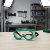 SGS Eye Protection & Safety Glasses SGS Optimum Full-Coverage Clear Safety Goggles with UV-Filtering Polycarbonate Lens - SGS770