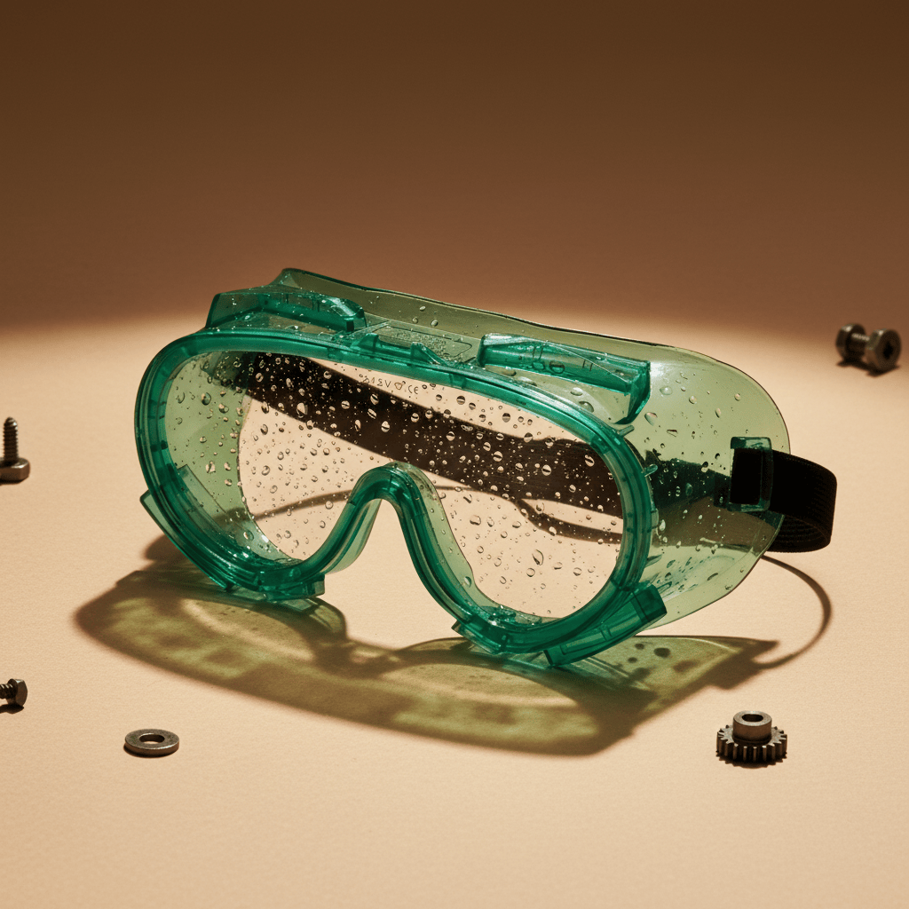 SGS Eye Protection & Safety Glasses SGS Optimum Full-Coverage Clear Safety Goggles with UV-Filtering Polycarbonate Lens - SGS770