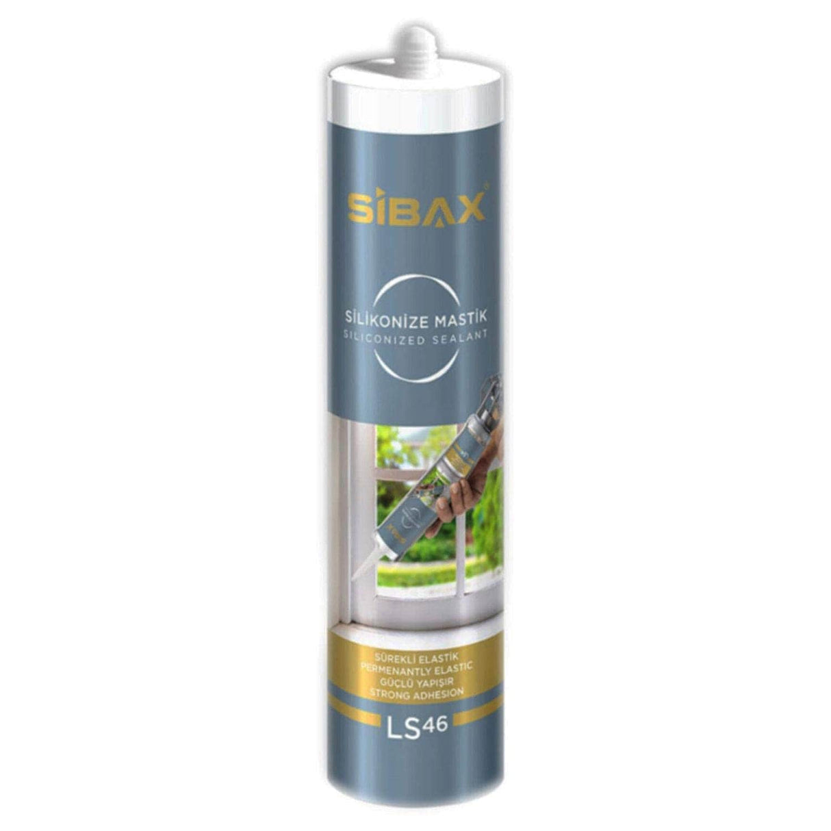 Sibax Caulk & Sealants Sibax Acrylic Silicone Sealant 310ml - LS46