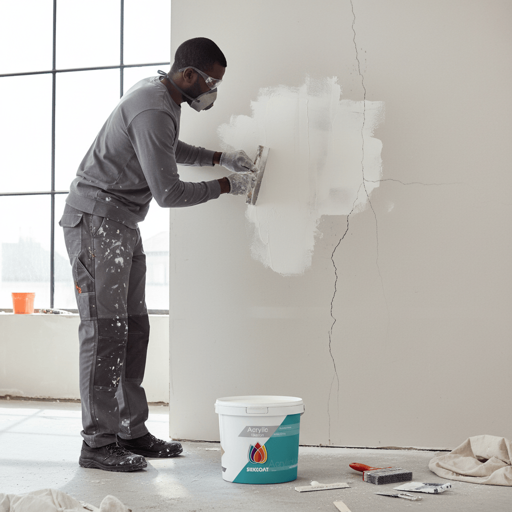 Silkcoat Wall Putties Silkcoat Acrylic Macun Exterior Wall Putty 25KG