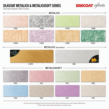 Silkcoat Decorative Effect Paints Silkcoat Metalico Pearl-Shine Decorative Interior Paint 3KG