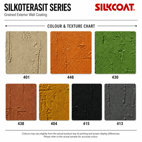 Silkcoat Decorative Exterior Coatings Silkcoat Silkoterasit Grained (Graffiato) Decorative Interior & Exterior Paint 25KG